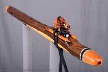 Cocuswood Native American Flute, Minor, Mid G-4, #K48I (10)
